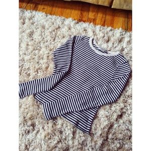 Hard Tail Striped Top 🖤